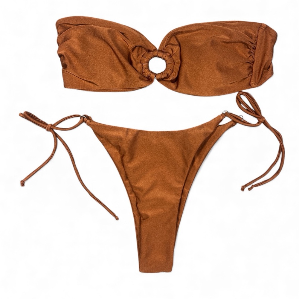 Commense Bronze Cutout Bikini Set – Size M – NWT